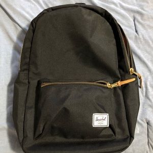 Black Herschel Backpack